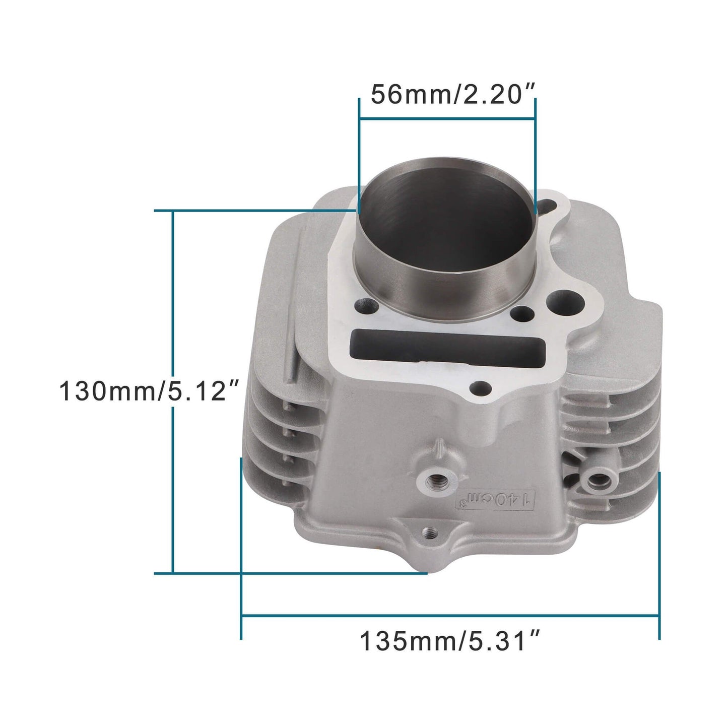 Cylinder Kit 56mm For 140cc 150cc 1P56FMJ YX140 Engine