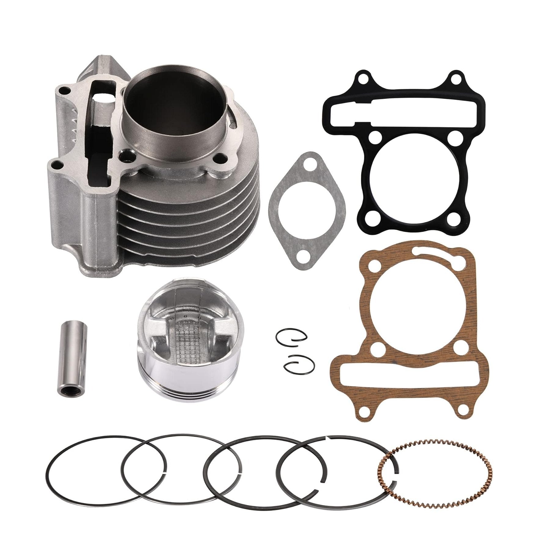 Cylinder Kit 57.4mm For 4 Stroke GY6 150cc ATV 157QMJ Engine