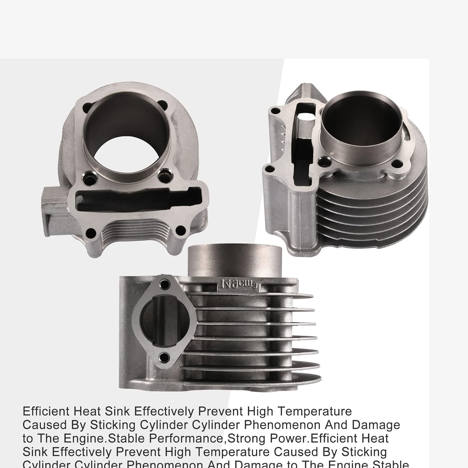 Cylinder Kit 57.4mm For 4 Stroke GY6 150cc ATV 157QMJ Engine