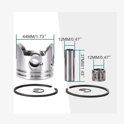 Cylinder Kits 44mm With Carburetor For 47cc 49cc 2-Stroke Engine