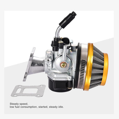 Cylinder Kits 44mm With Carburetor For 47cc 49cc 2-Stroke Engine