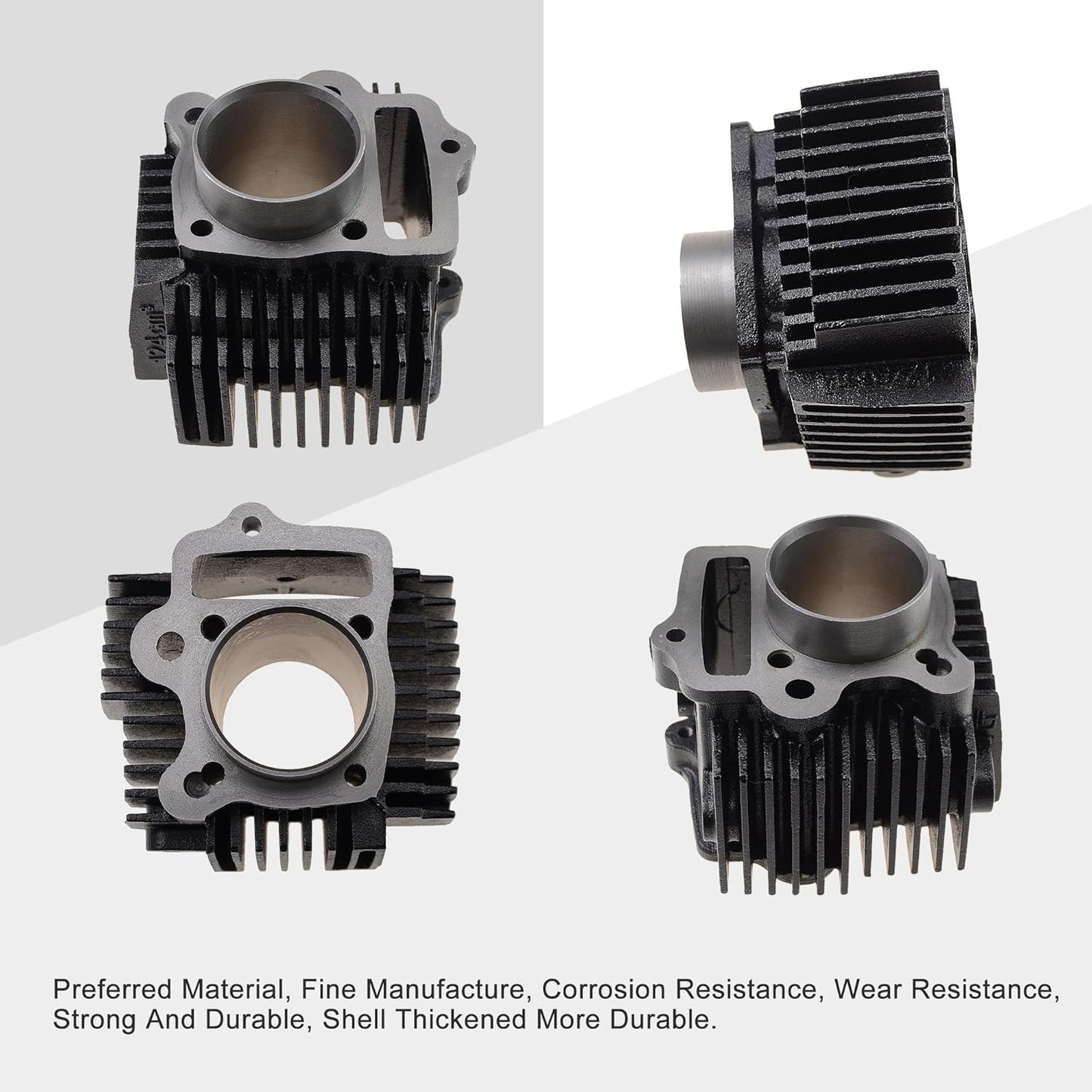 Cylinder Kits 52.4mm For Lifan 125cc LF125 Horizontal Engines