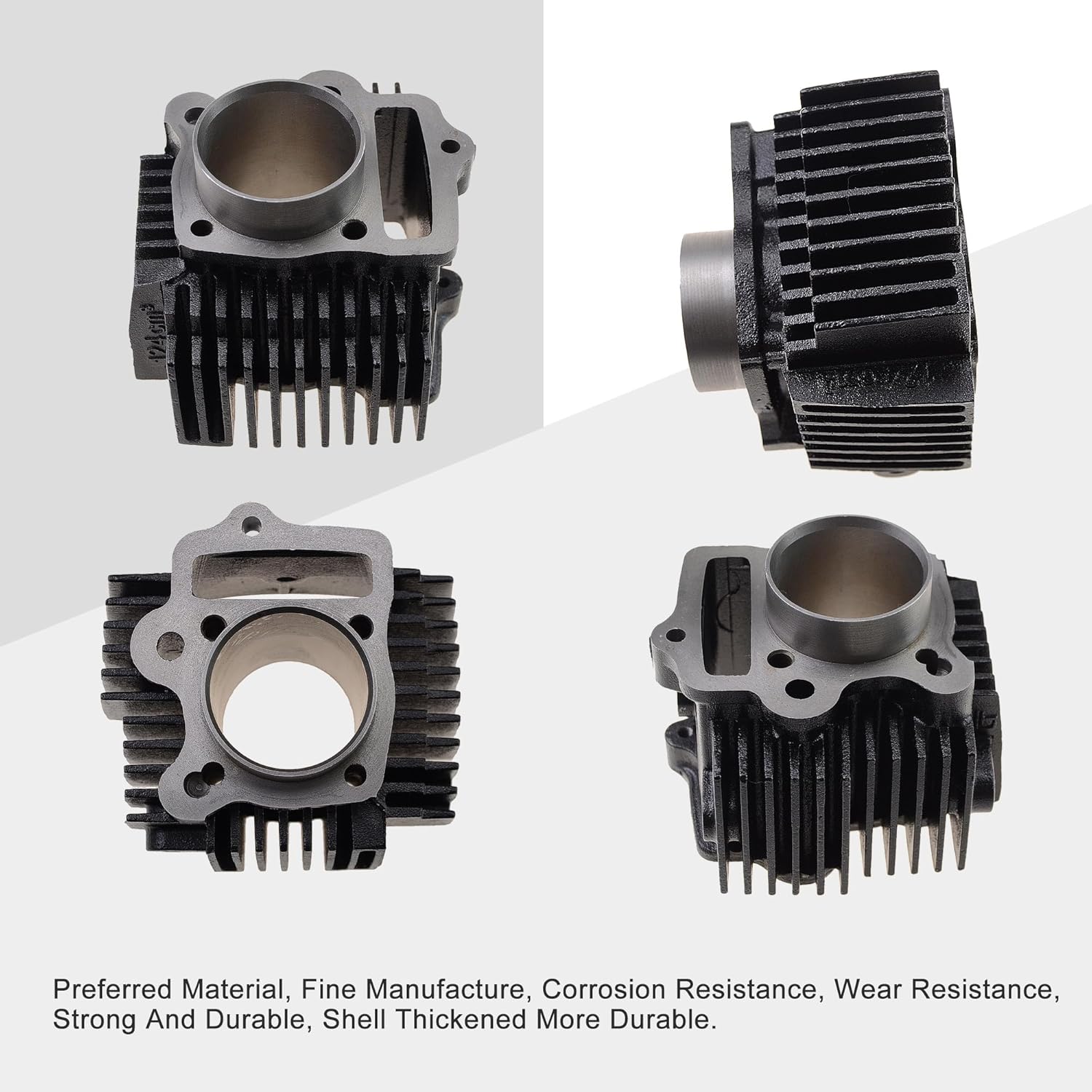 Cylinder Kits 52.4mm For Lifan 125cc LF125 Horizontal Engines