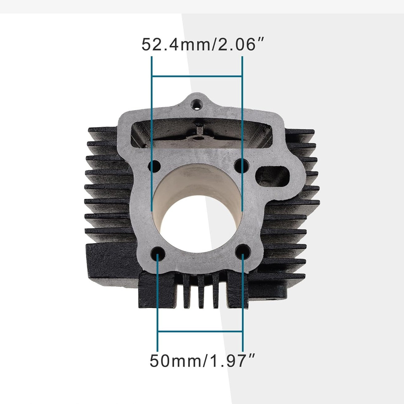 Cylinder Kits 52.4mm For Lifan 125cc LF125 Horizontal Engines