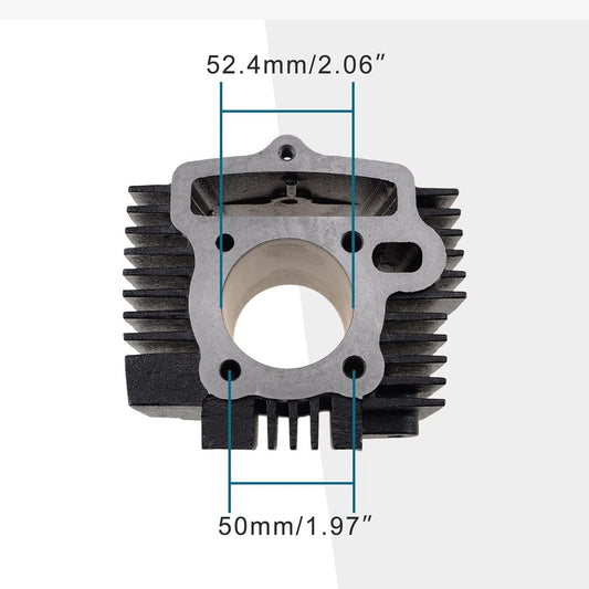 Cylinder Kits 52.4mm For Lifan 125cc LF125 Horizontal Engines