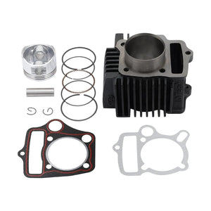 52.4mm Engine Cylinder & Piston Rebuild Kit (13mm Pin) for 4-Stroke 110cc TaoTao SSR Coolster ATV Dirt Bike - goofitmoto