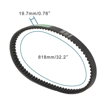 GOOFIT Drive Belt Timing Belt Replacemnet for 818 19.7 30 Size Scooter Moped ATV Motorcycle