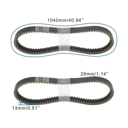 GOOFIT Motorcycle Drive Belt Replacement for 1993-2019 Polaris Ranger 500 RZR 800 Scrambler 400 Trail Boss 250 Spare Parts