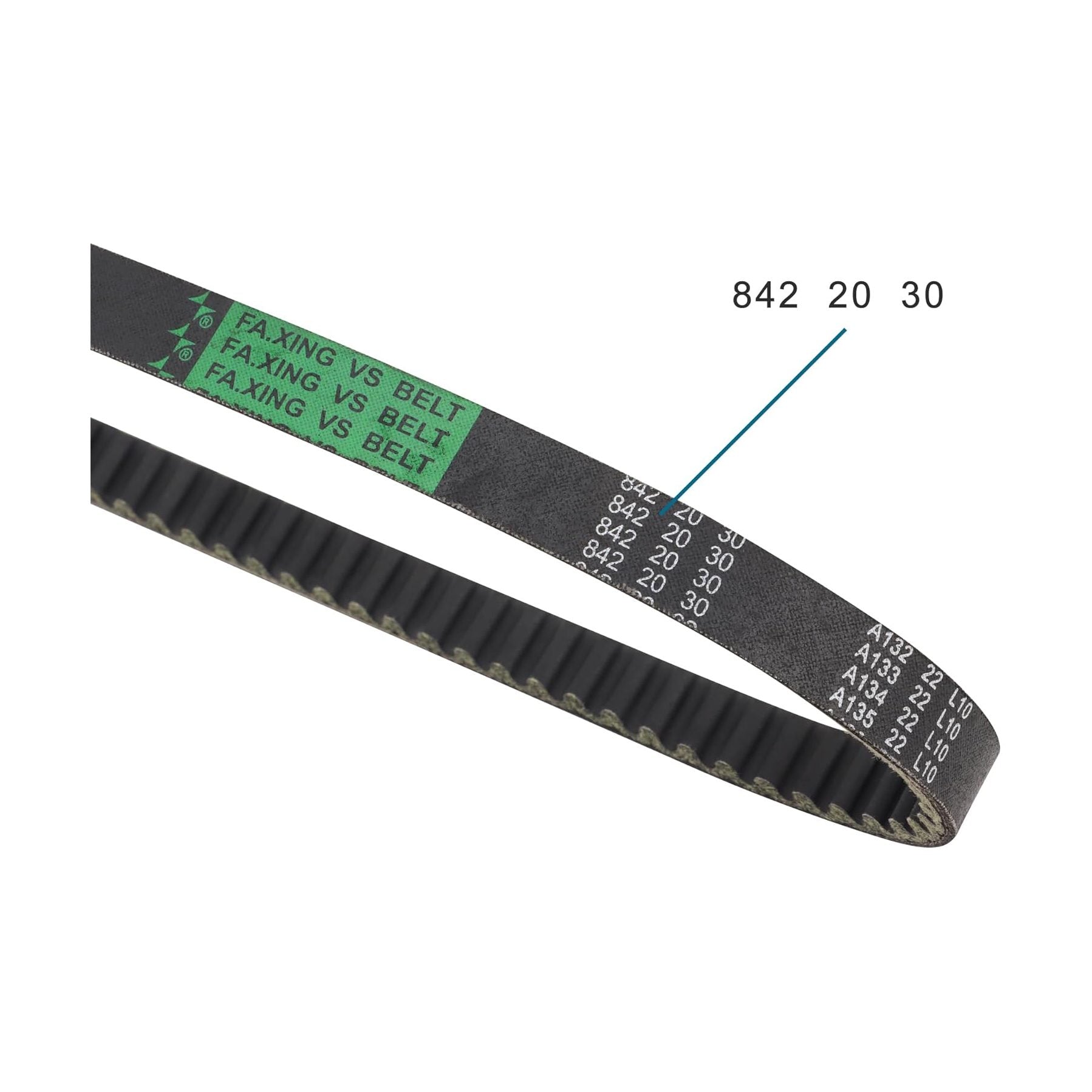 Drivie Belt 842-20-30 For GY6 125cc 150cc 152QMI 157QMJ Engine