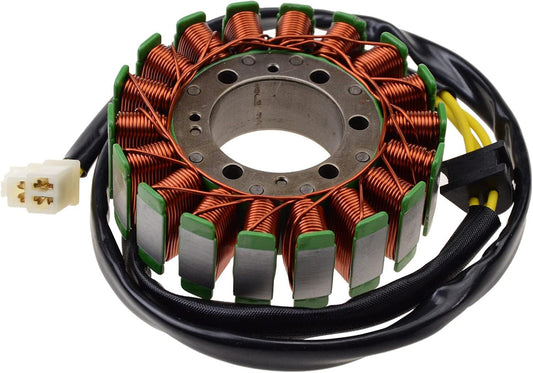 Motorcycle stator magneto coil with copper winding and wiring harness for Ducati 996