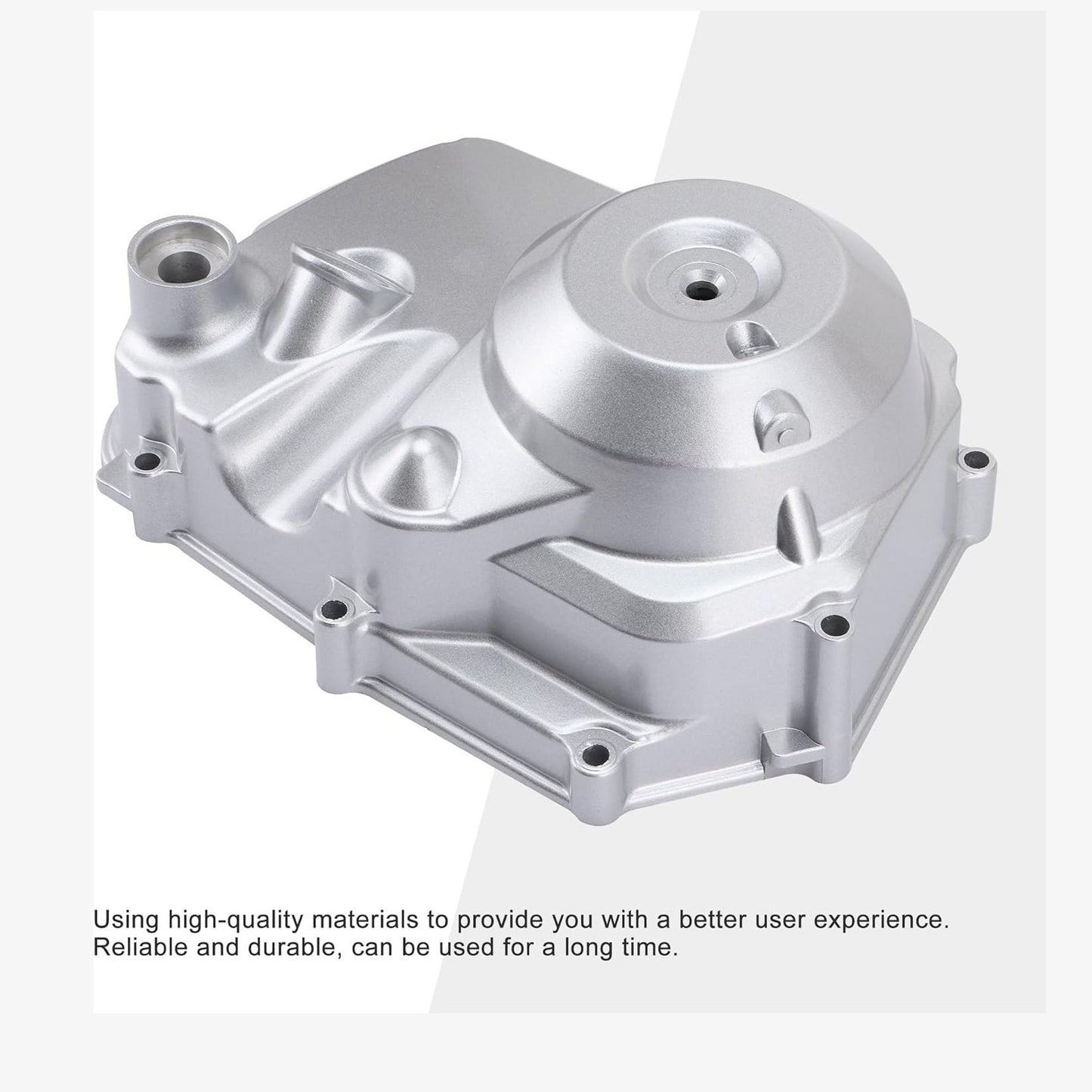 GOOFIT Right Side Engine Motor Case Casing Cover for 50cc 70cc 90cc 110cc 125cc Dirt Bikes ATV Go Kart Pit Bike Quad 4 Wheeler Dune Buggy