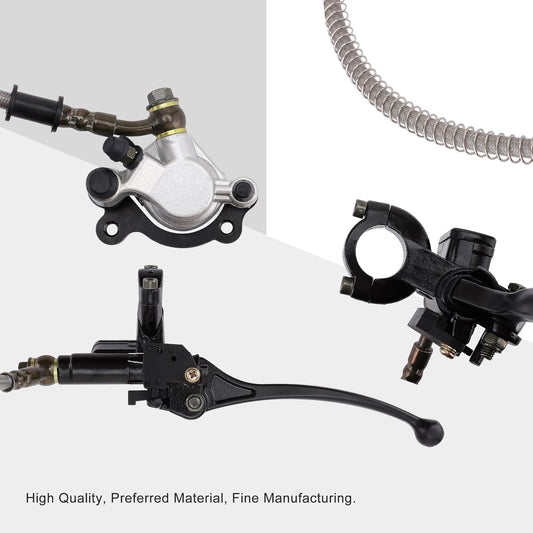 GOOFIT Front Disc Brake Master Cylinder Replacement for 2 Stroke 43cc 47cc 49cc FS529 X1 X2 R1 Mini Pocket Bike Dirt Bike Mini Chopper Scooter