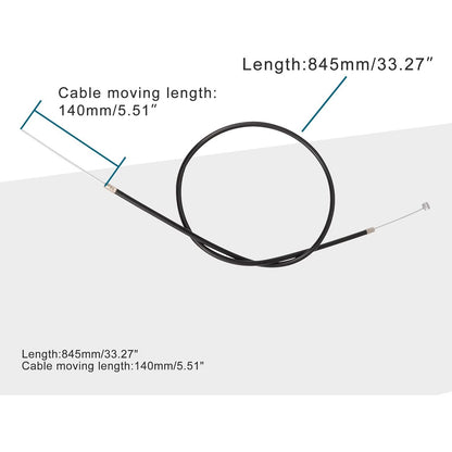 GOOFIT 33.27" Front Brake Cable for 2-stroke 47cc 49cc Dirt Bike