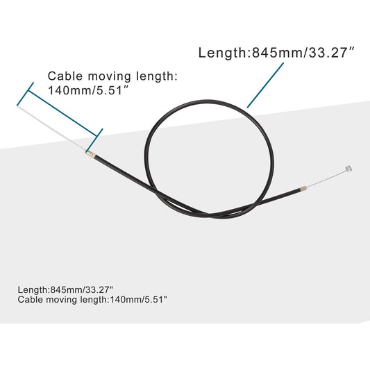 GOOFIT 33.27" Front Brake Cable for 2-stroke 47cc 49cc Dirt Bike