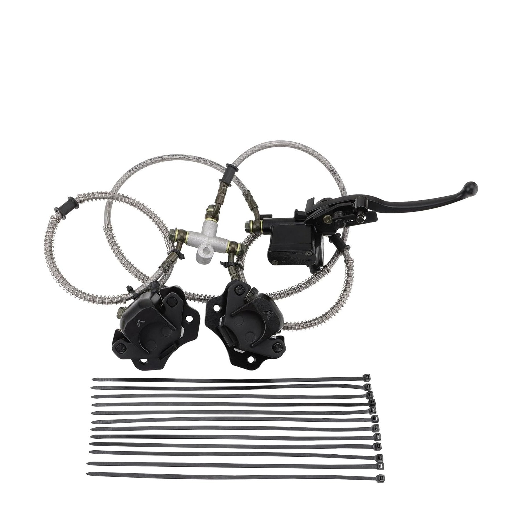 Front Brake Caliper & Master Cylinder Assembly For 110cc-250cc ATV