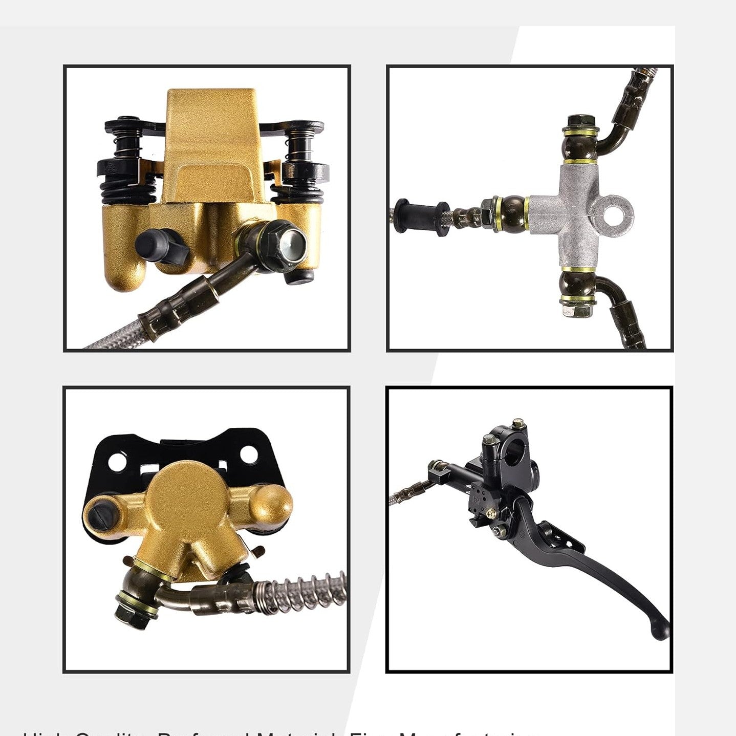 Front Brake Caliper & Master Cylinder Assembly For 50cc - 125cc ATV