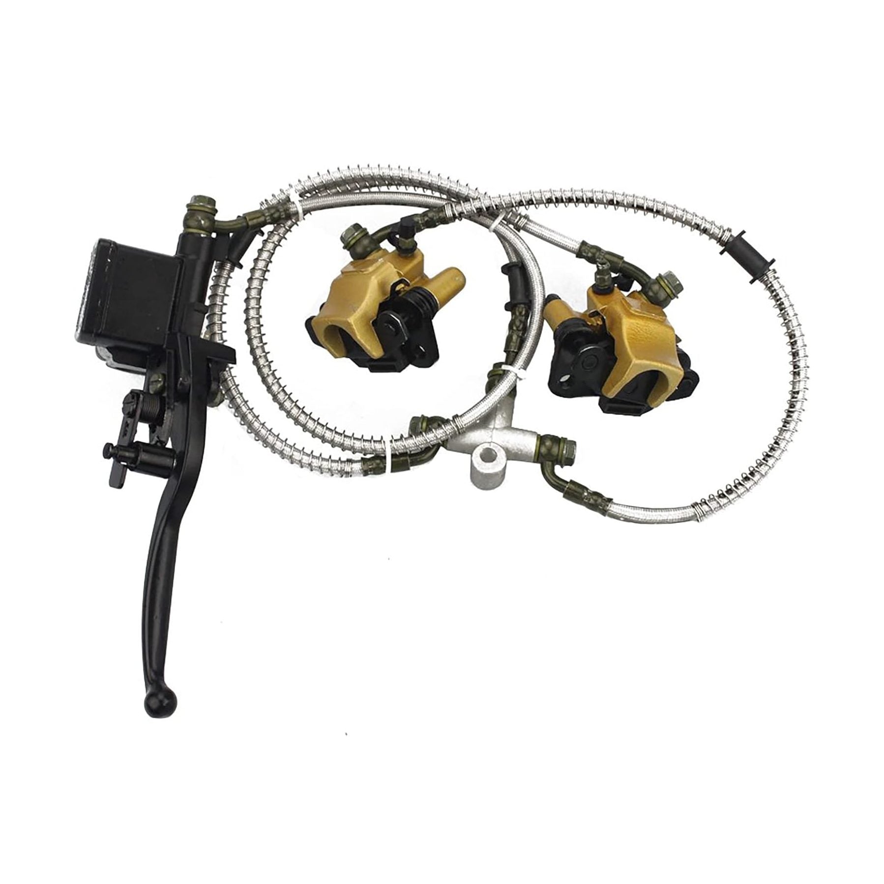 Front Brake Caliper & Master Cylinder Assembly For 50cc - 125cc ATV