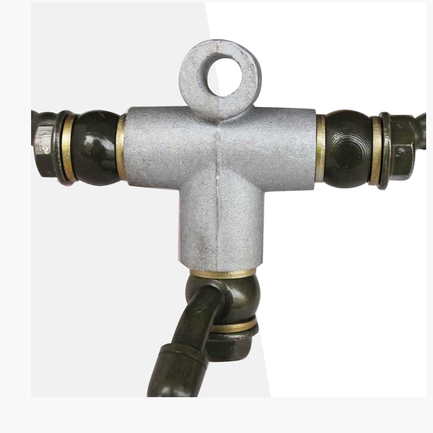 Front Disc Brake Assembly With Rear Brake Pad For ATV