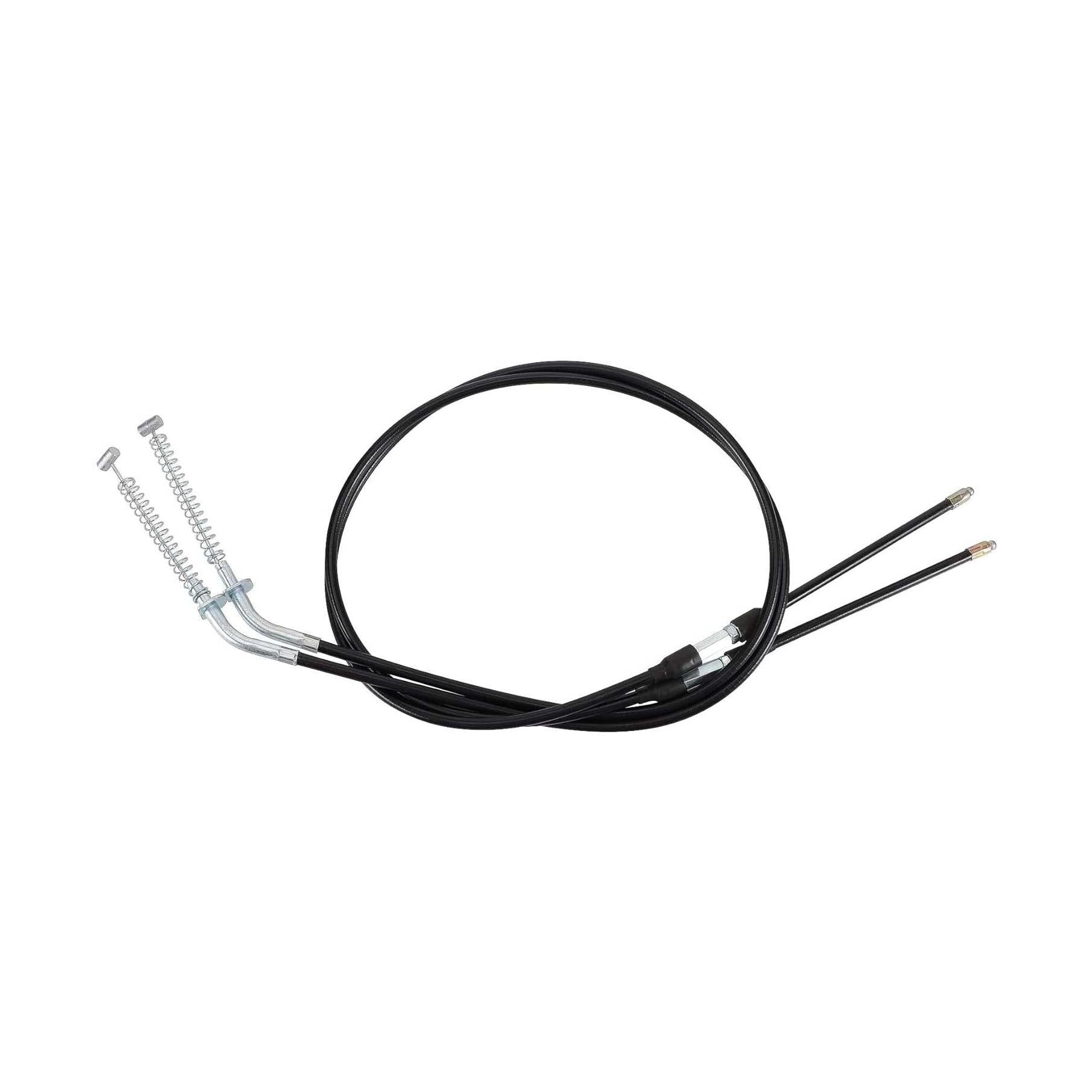 GOOFIT 50.5 Inch Front Drum Brake Cable Set for 200cc 250cc Breeze YFA1 Moto-4 YMF80 Water-Cooled ATV 2 pcs/Set