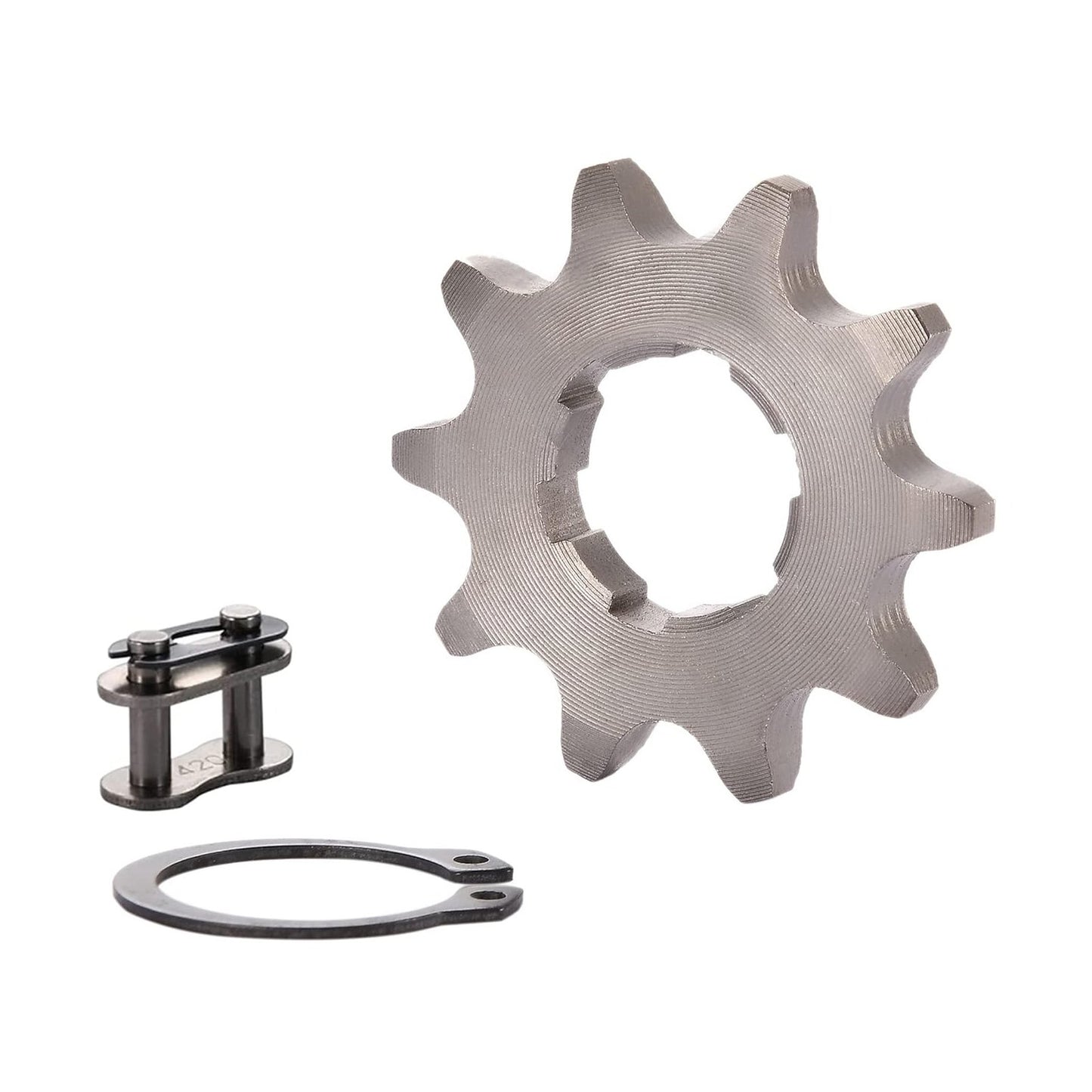 GOOFIT 20mm Sprocket Front for Motorcycle ATV Dirt Bike 420-10T
