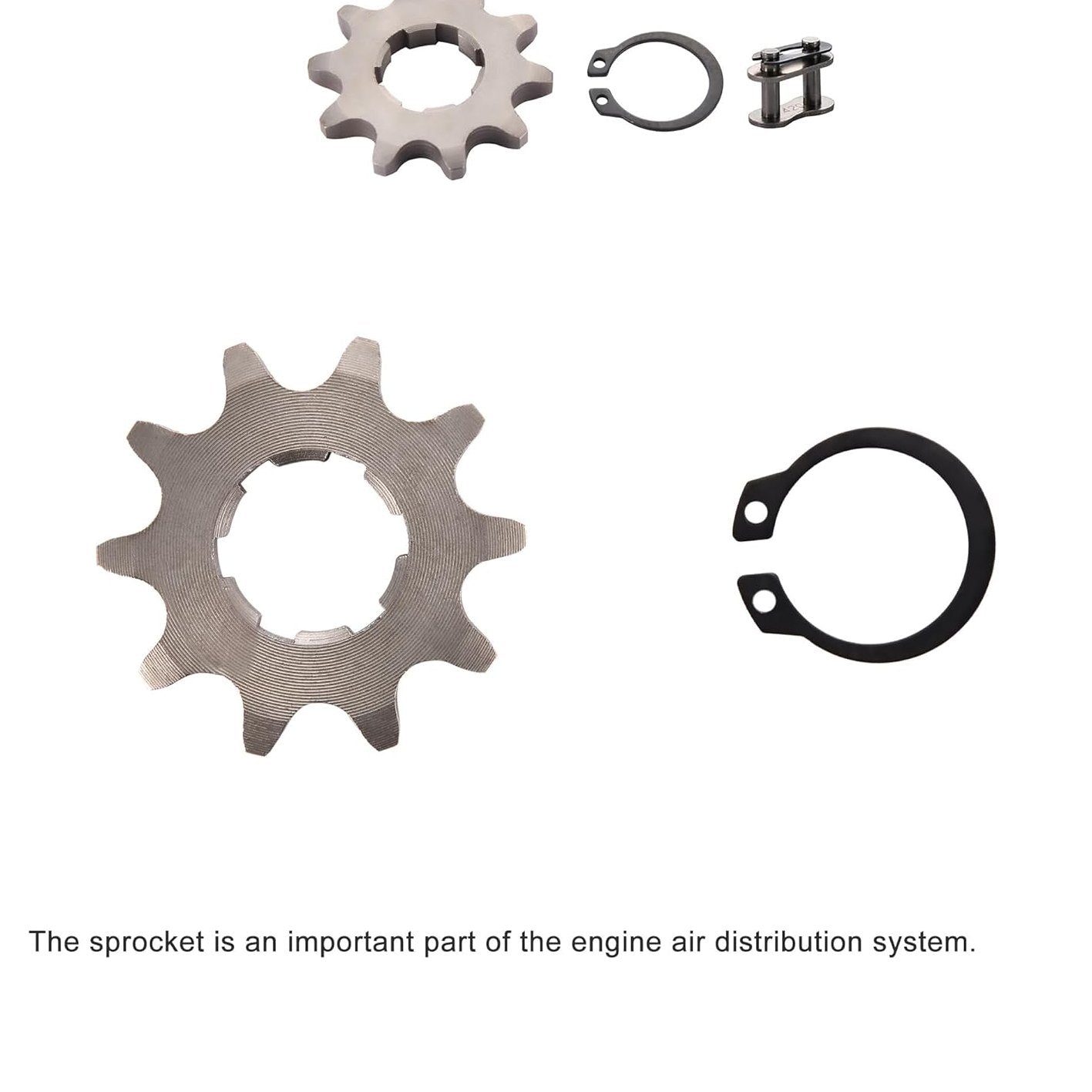 GOOFIT 20mm Sprocket Front for Motorcycle ATV Dirt Bike 420-10T