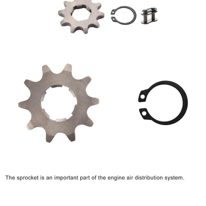 GOOFIT 20mm Sprocket Front for Motorcycle ATV Dirt Bike 420-10T