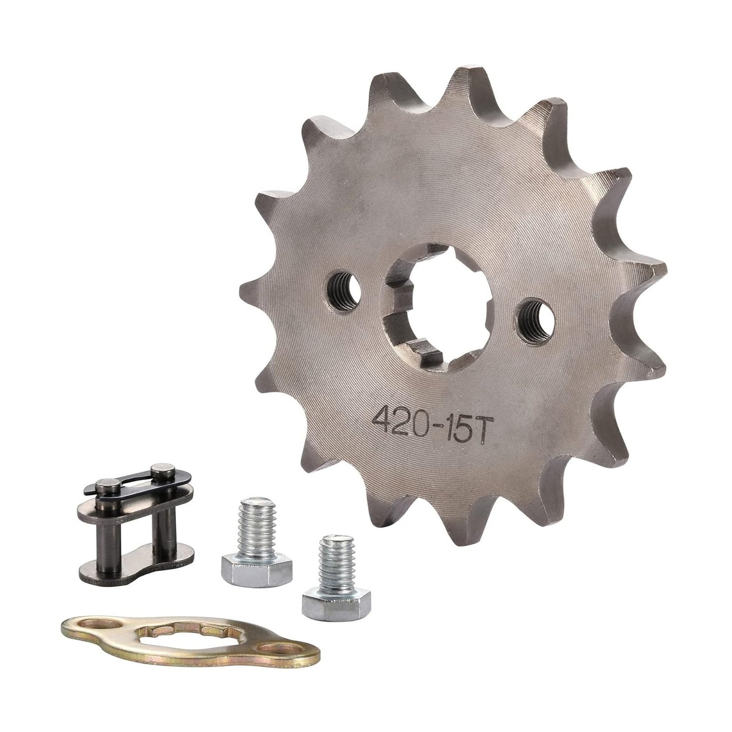 GOOFIT 17mm Sprocket Front for 50cc 70cc 110cc 125cc 140cc Engine Motorcycle Go Kart ATV Buggie Dirt bike 420-15T