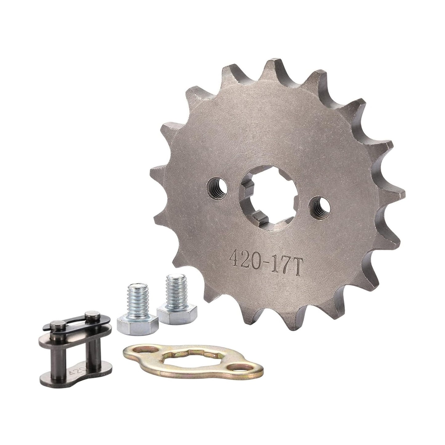 GOOFIT 17mm Sprocket Replacement for 50cc 70cc 90cc 110cc Motorcycle Dirt Bike ATV Quad 420-17T