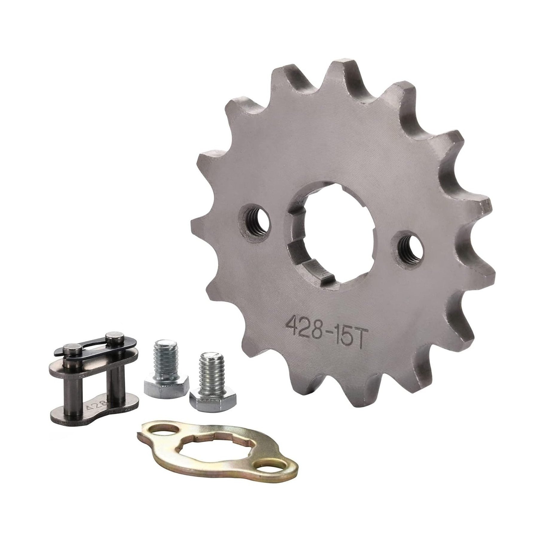 GOOFIT 20mm Sprocket Front for Motorcycle ATV Dirt Bike 428-15T