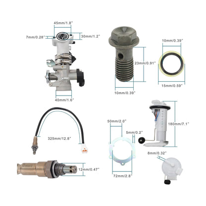 Fuel EFI System Kits For GY6 169cc 170cc Engine Jonway GTX 250 EFI 200