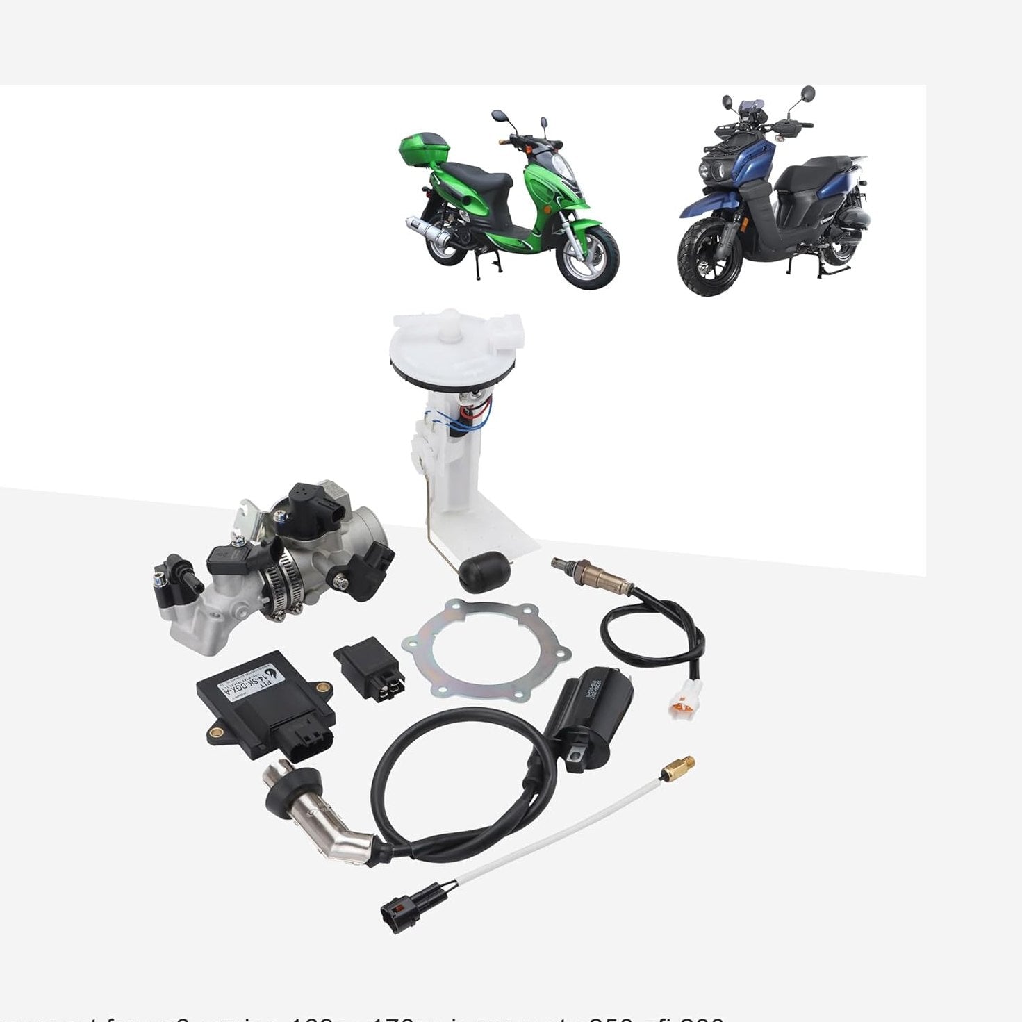 Fuel EFI System Kits For GY6 169cc 170cc Engine Jonway GTX 250 EFI 200