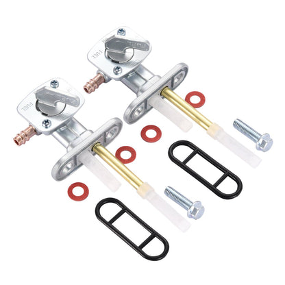 1/4" Fuel Valve Petcock Pack of 2 for Bayou ATV Pit Dirt Bike