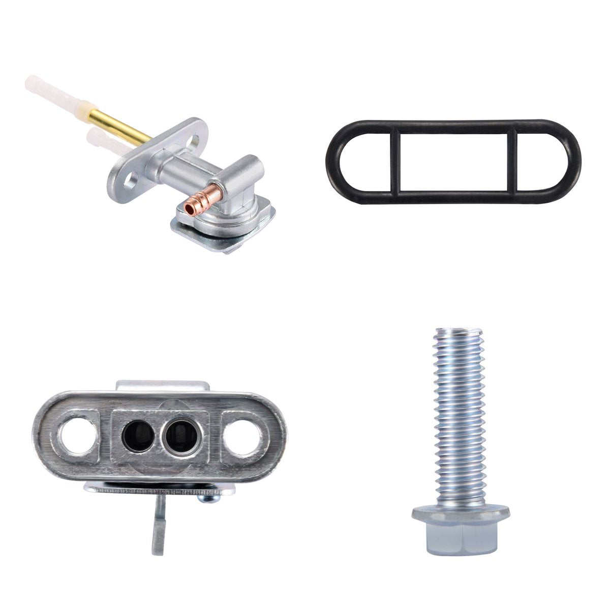 1/4" Fuel Valve Petcock Pack of 2 for Bayou ATV Pit Dirt Bike