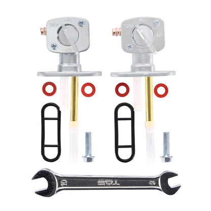 1/4" Fuel Valve Petcock Pack of 2 for Bayou ATV Pit Dirt Bike
