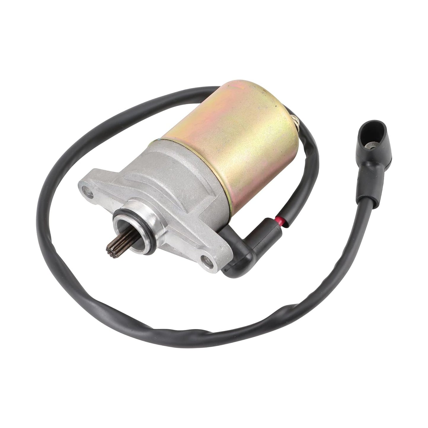 GOOFIT 10 Teeth Starter Motor Replacement for Jonway Sunl Roketa Baja GY6 47cc 49cc 50cc Chinese 4-Stroke Scooter Moped