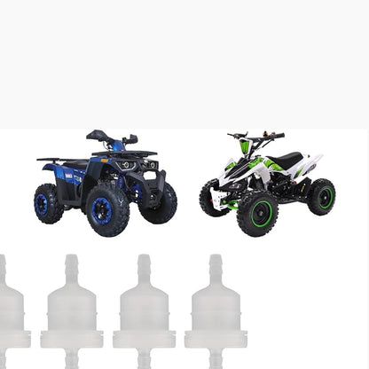 GOOFIT 10pcs Fuel Filter 20pcs Spring Clips Replacement for Universal Almost ATV Quad Scooter Go Kart TaoTao Sunl XR CRF KLX SSR Pit Dirt Bike