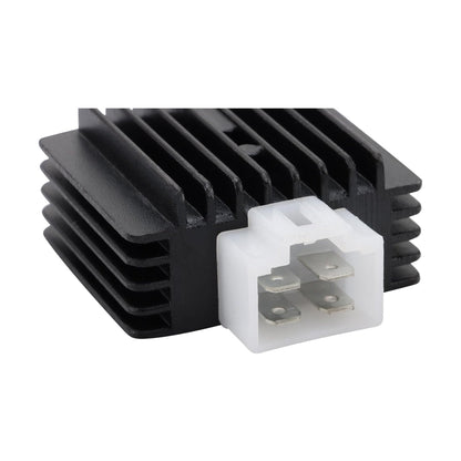 GOOFIT 12V 4 Pin DC Voltage Regulator Rectifier for GY6 Engine50cc 60cc 80cc 125cc 150cc Chinese Dirt Bikes Go Karts Gas Scooter ATV Moped