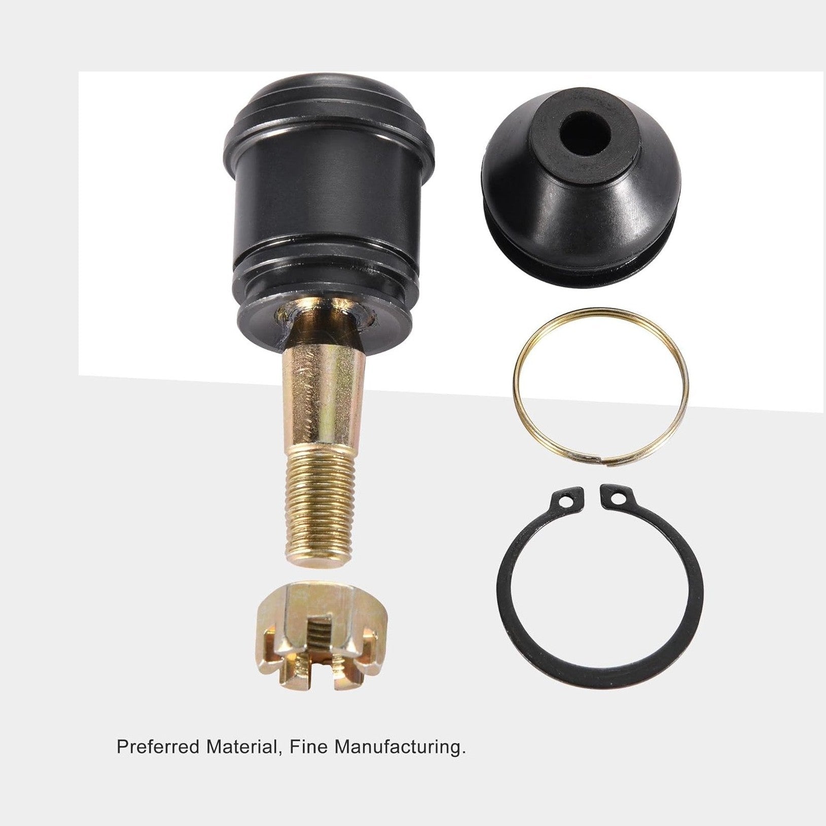 GOOFIT 12mm Round Tie Rod End for 50cc 70cc 90cc 110cc 125cc 150cc 200cc 250cc ATV Dune Buggy Quad Bikes Four Wheeler