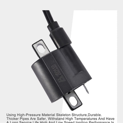 GOOFIT 135 Degree Ignition Coil with Elbow for CG 125cc 150cc 200cc 250cc Chinese ATV Quad Dirt Pit Bike Scooter Buggy Motorcycle Go Kart