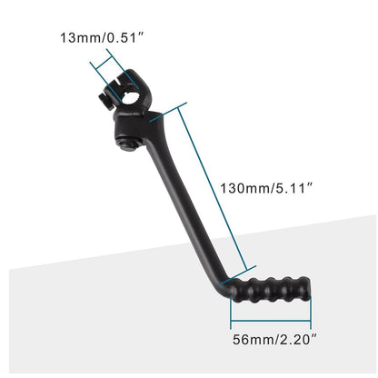 GOOFIT 13mm Kick Starter Lever Replacement for 50cc 70cc 90cc 110cc 125cc Engine Pit Dirt Bike Motorcycle YX SSR XR50 CRF50 Thumpstar Atomik Parts Black