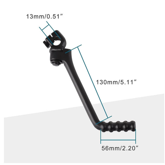 GOOFIT 13mm Kick Starter Lever Replacement for 50cc 70cc 90cc 110cc 125cc Engine Pit Dirt Bike Motorcycle YX SSR XR50 CRF50 Thumpstar Atomik Parts Black