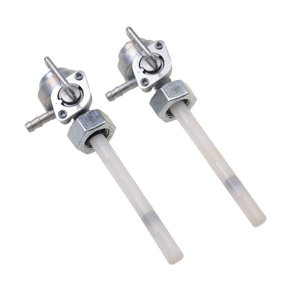 GOOFIT 14mm Fuel Pump Valve Petcock w/ Filter Cock for Chinese Scooter Moped Motorcycle 50cc 70cc 90cc 110cc 125cc 150cc Dirt Pit Bike Off Road Go Kart Karting Scooter Pack of 2