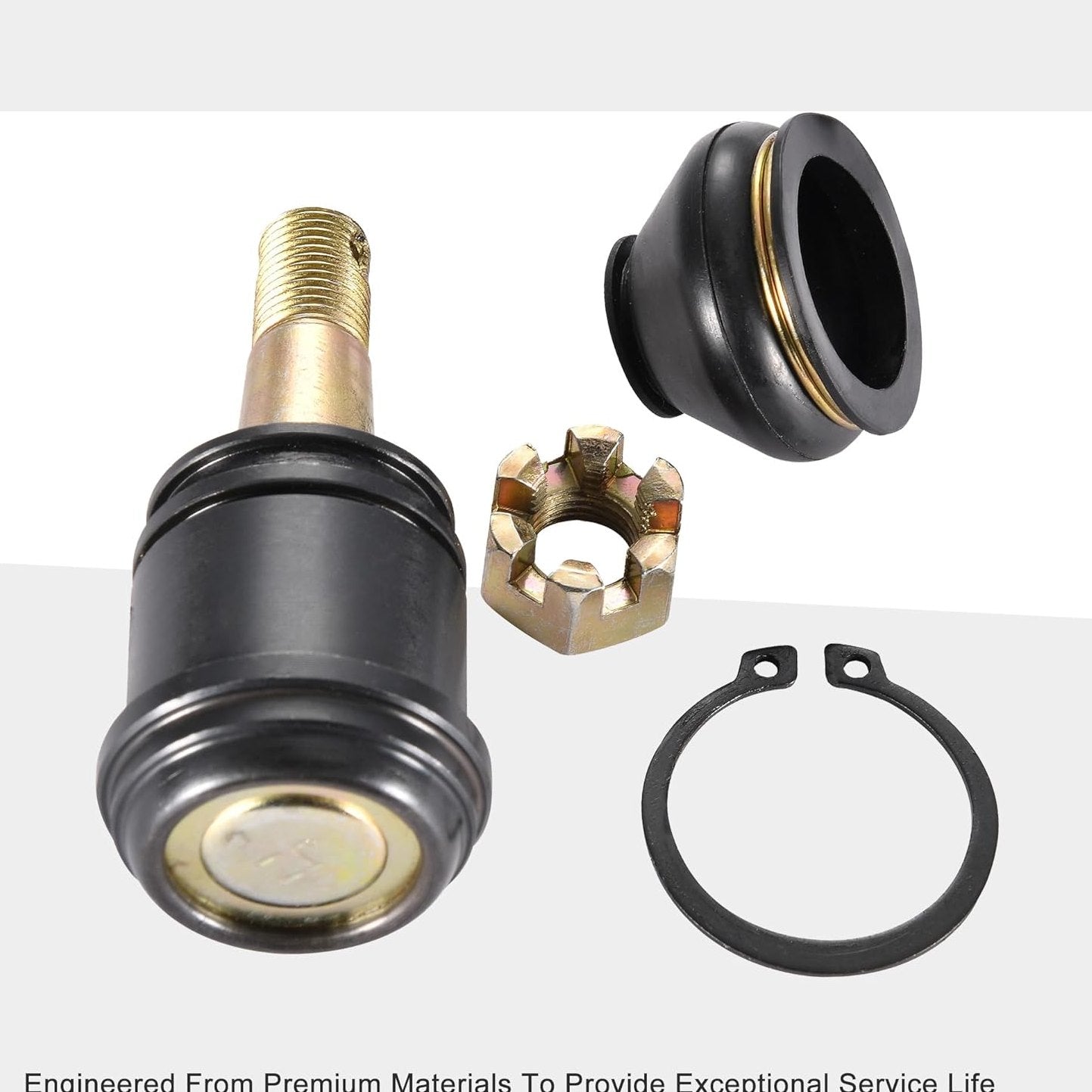 GOOFIT 14mm Round Tie Rod End for 50cc 70cc 90cc 110cc 125cc 150cc 200cc 250cc ATV Dune Buggy Quad Bikes Four Wheeler