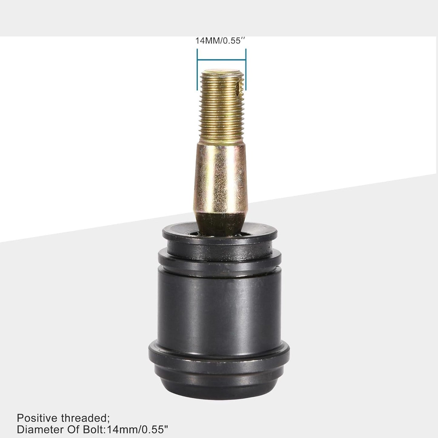 GOOFIT 14mm Round Tie Rod End for 50cc 70cc 90cc 110cc 125cc 150cc 200cc 250cc ATV Dune Buggy Quad Bikes Four Wheeler