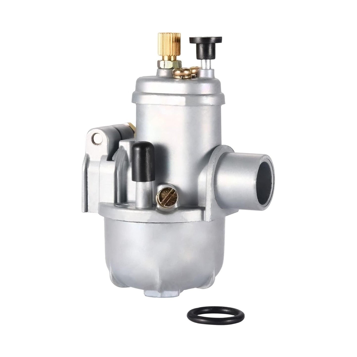 GOOFIT 15mm Style Carb Carburetor Replacement for Puch Maxi Sport Luxe Newport E50 MK MKII Murray Kromag