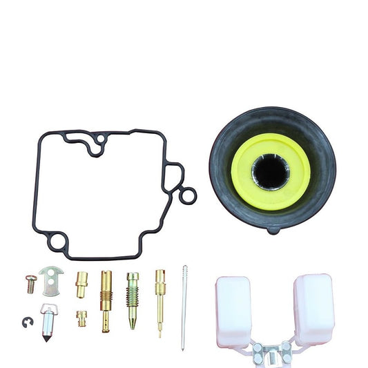 GOOFIT 16.5mm Carburetor Repair Kit for GY6 49cc 50cc Engine ATV Scooter