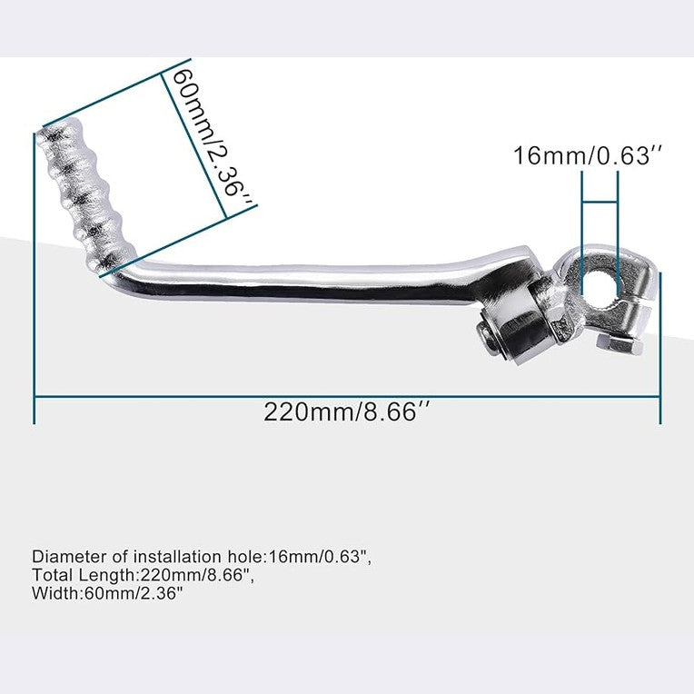 GOOFIT 16mm Kick Starter Lever