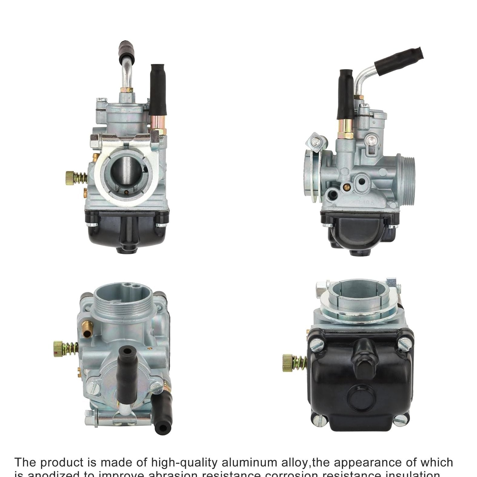 GOOFIT 19.5mm Carburetor Replacement for PHBG 2 stroke 50cc 70cc 90cc 100cc Scooter Moped