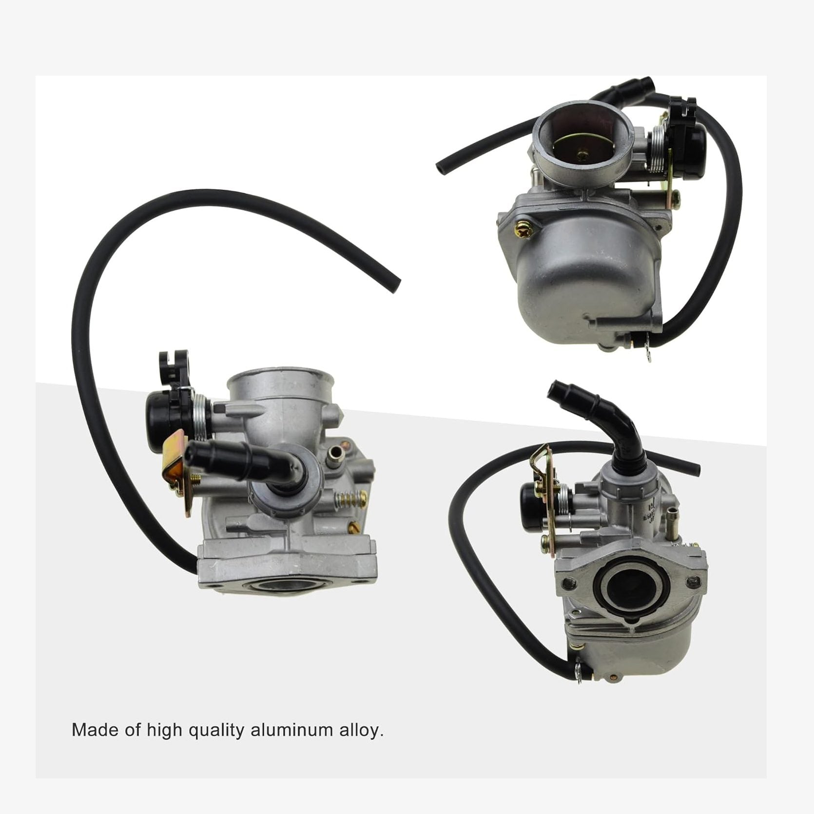 GOOFIT 19mm Carburetor with Cable Choke/Oil filter and Gasket for XR/CRF 4 stroke 50cc 70cc 90cc 110cc 125cc ATV Scooter Dirt Bike Pocket Bike Go Kart