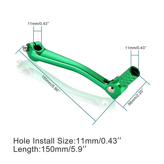 GOOFIT 2" Folding Gear Shifter Replacement for CRF50 CRF70 CRF XR50 XR70 50cc 70cc 90cc 110cc Dirt Pit Bike Green